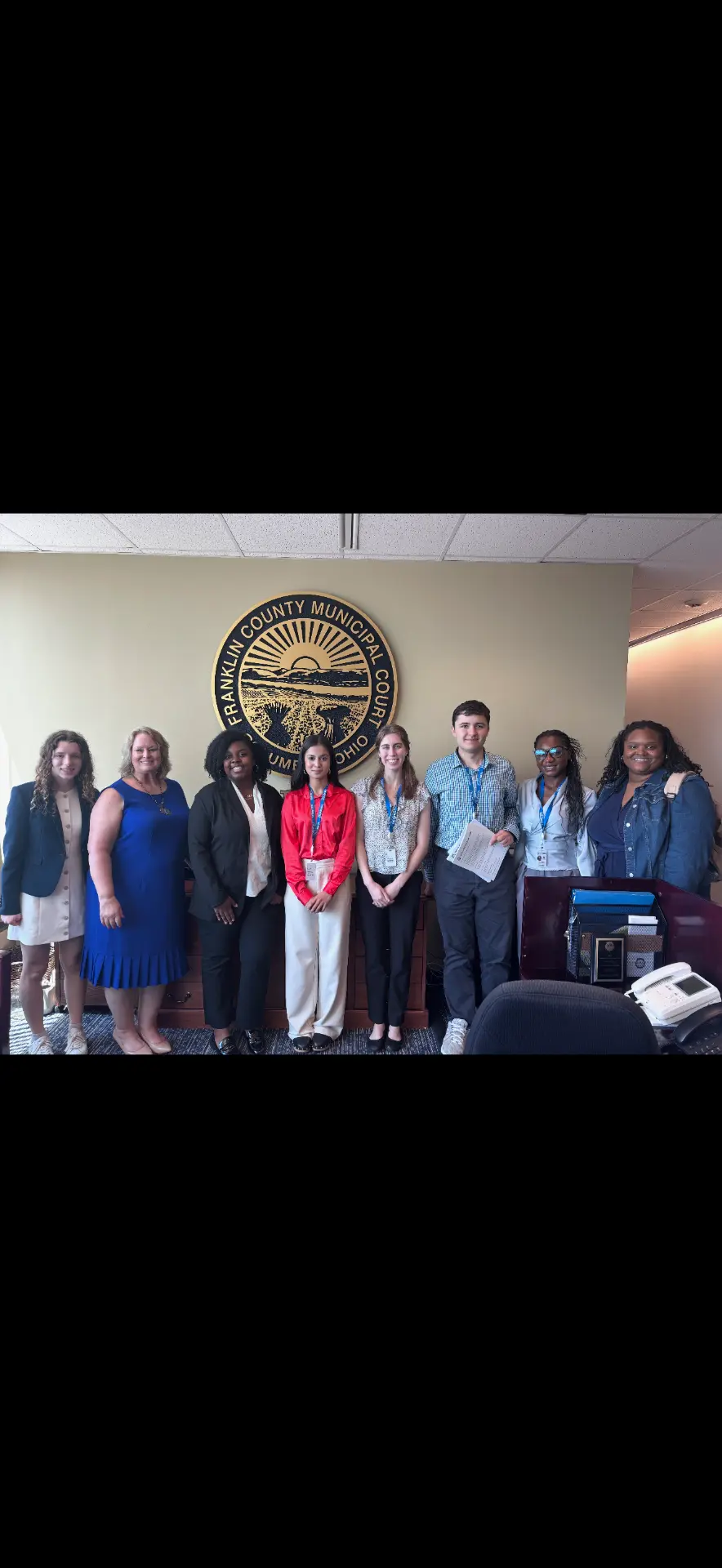 Keep Knocking Ohio fellows at the Franklin County Municipal Court